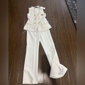 Zara two textures vest set